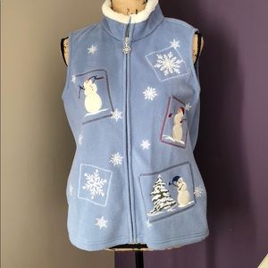 CROFT & BARROW FLEECE VEST